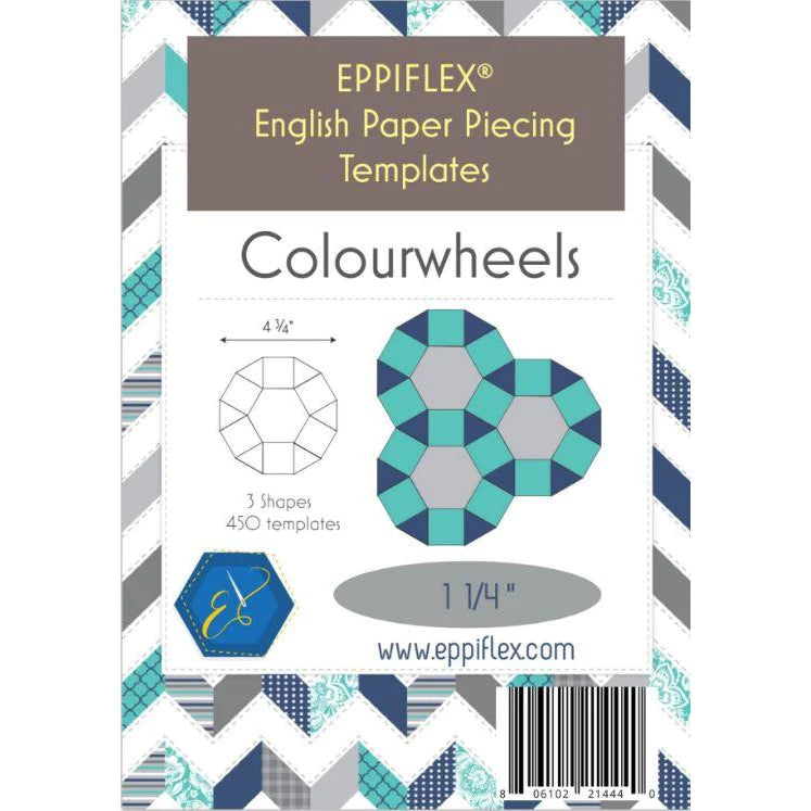Colourwheels - English Paper Piecing Templates Eppiflex CW