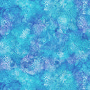 Coral Reef DP28880-44 Bubbles Blue by Deborah Edwards and Melanie Samra for Northcott