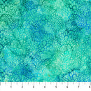 Coral Reef DP28880-66 Bubbles Turquoise by Deborah Edwards and Melanie Samra for Northcott