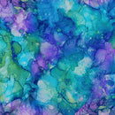 Coral Reef DP28883-66 Multi Texture Turq Multi by Deborah Edwards and Melanie Samra for Northcott