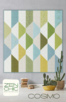 cosmo quilt pattern by zen chic showing front cover
