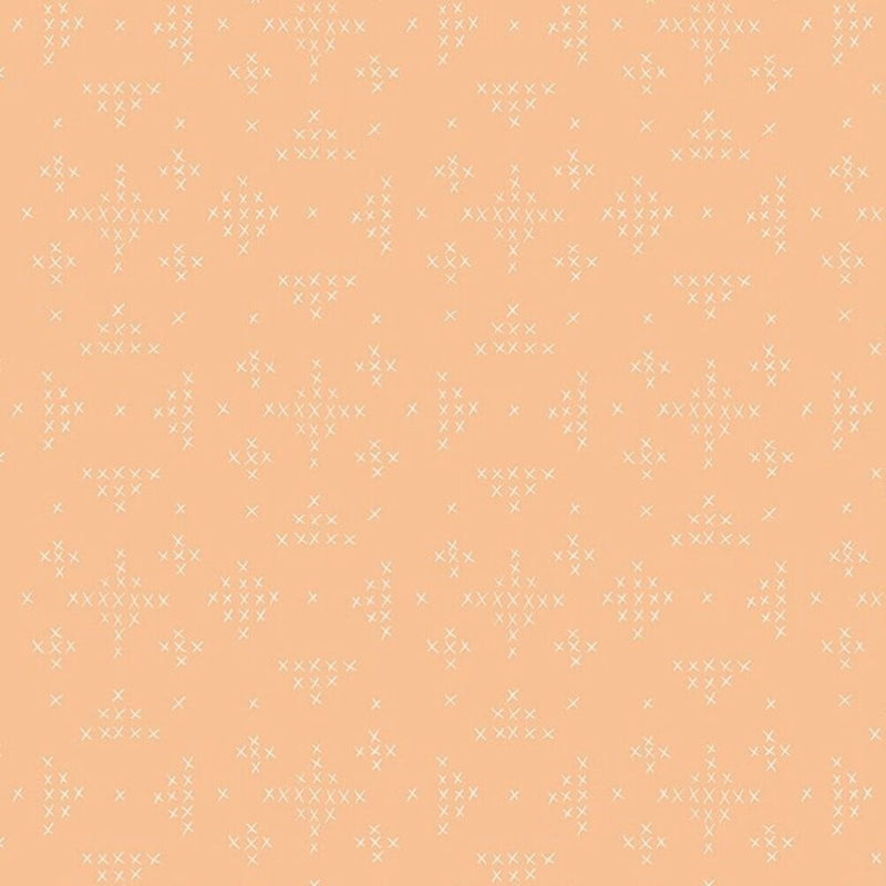 Cottage Grove STELLA-DRR2292 APRICOT Cross Stitch by Rae Ritchie for Dear Stella.