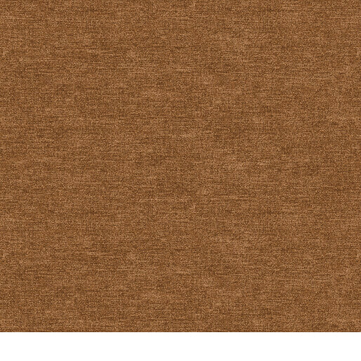 Cotton Shot 9636-D1 Carob by Amanda Murphy for Benartex