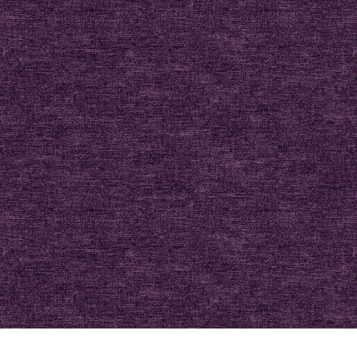 Cotton Shot 9636-J1 Eggplant by Amanda Murphy for Benartex