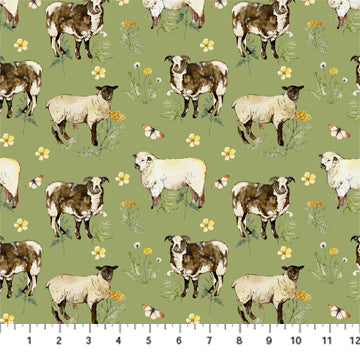 Countryside Comforts 90739-71 by Jane Carkill for FIGO Fabrics