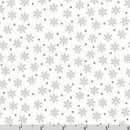 Cozy Cotton Flannel FIN-8978-1 White by Robert Kaufman Fabrics.