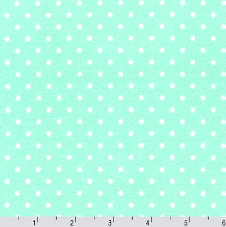 Cozy Cotton Flannel FIN-9255-32 Mint by Robert Kaufman Fabrics.