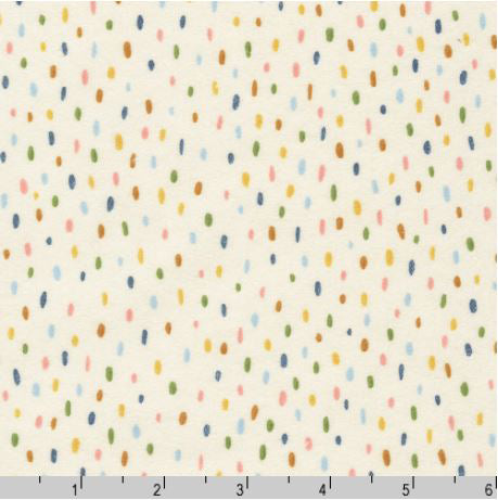 Cozy Cotton Flannel - Over the Moon SRKF-21897-263 Rainbow by Studio RK for Robert Kaufman Fabrics