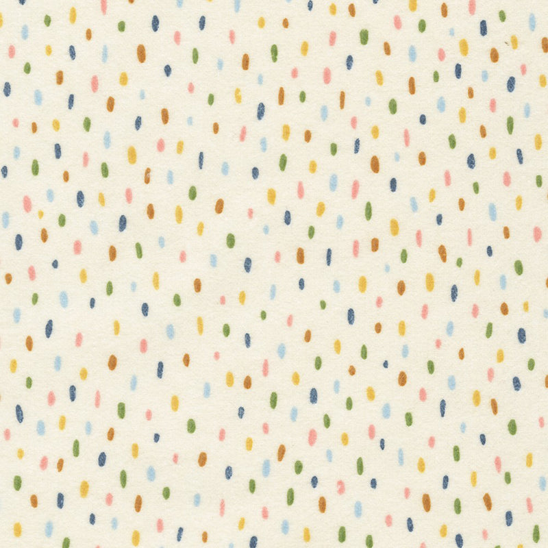 Cozy Cotton Flannel - Over the Moon SRKF-21897-263 Rainbow by Studio RK for Robert Kaufman Fabrics