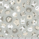 Cozy Cotton Flannel SRKF-22728-336 Fog by Studio RK for Robert Kaufman Fabrics