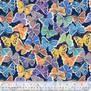 Cozy Flannel 53424F-6 Navy Kaleidoscope by Windham Fabrics