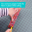 Creative Grids 1 1/2 Inch X 12 1/2 Inch Ruler Close Up Picture CGR15125