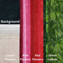 Fabrics used in Crimson Christmas quilt kit