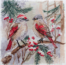 Cross Stitch Kit Chittering About Winter