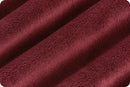 Cuddle Minky 3 Solids Merlot 90" c390merlot by Shannon Fabrics