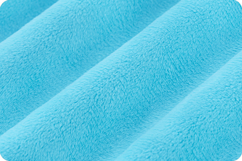 Cuddle Minky 3 Solids Turquoise 90" c390turquoise by Shannon Fabrics
