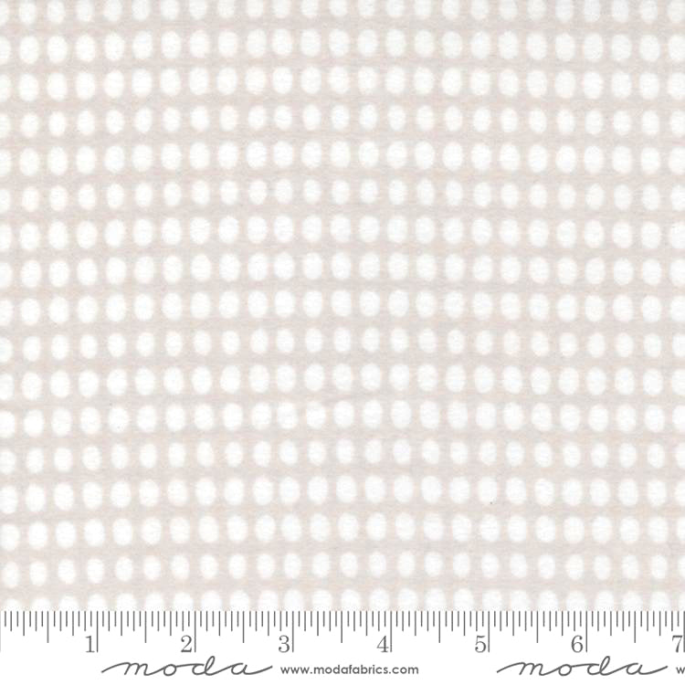 D is for Dream Flannel 25125-12F Dark Grey by Paper + Cloth for Moda