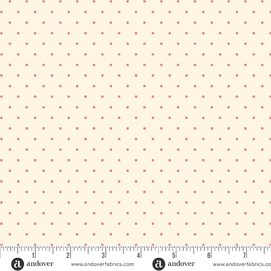 Dahlia A-1385-L Birch Manzanita by Edyta Sitar for Andover Fabrics