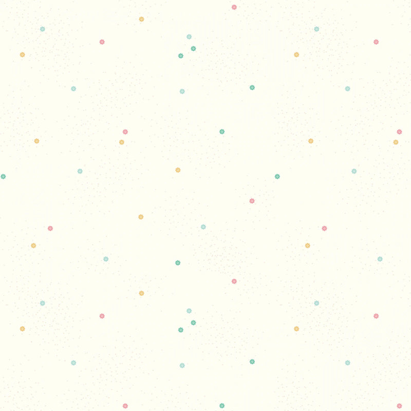 Dainty Daisy 108" WB700R-PASTEL On Cloud Pastel by Beverly McCullough for Riley Blake Designs. 