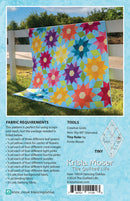 Dancing Dahlias Quilt Pattern Krista Moser The Quilted Life Back of Pattern TQL10034