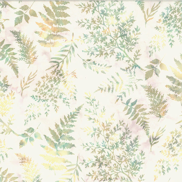 Dandelion Wishes Batik U2489-581 Bluegrass by Hoffman Fabrics