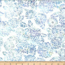 Dandelions at Dusk Batik X2638-188 Seavoia by Hoffman Fabrics