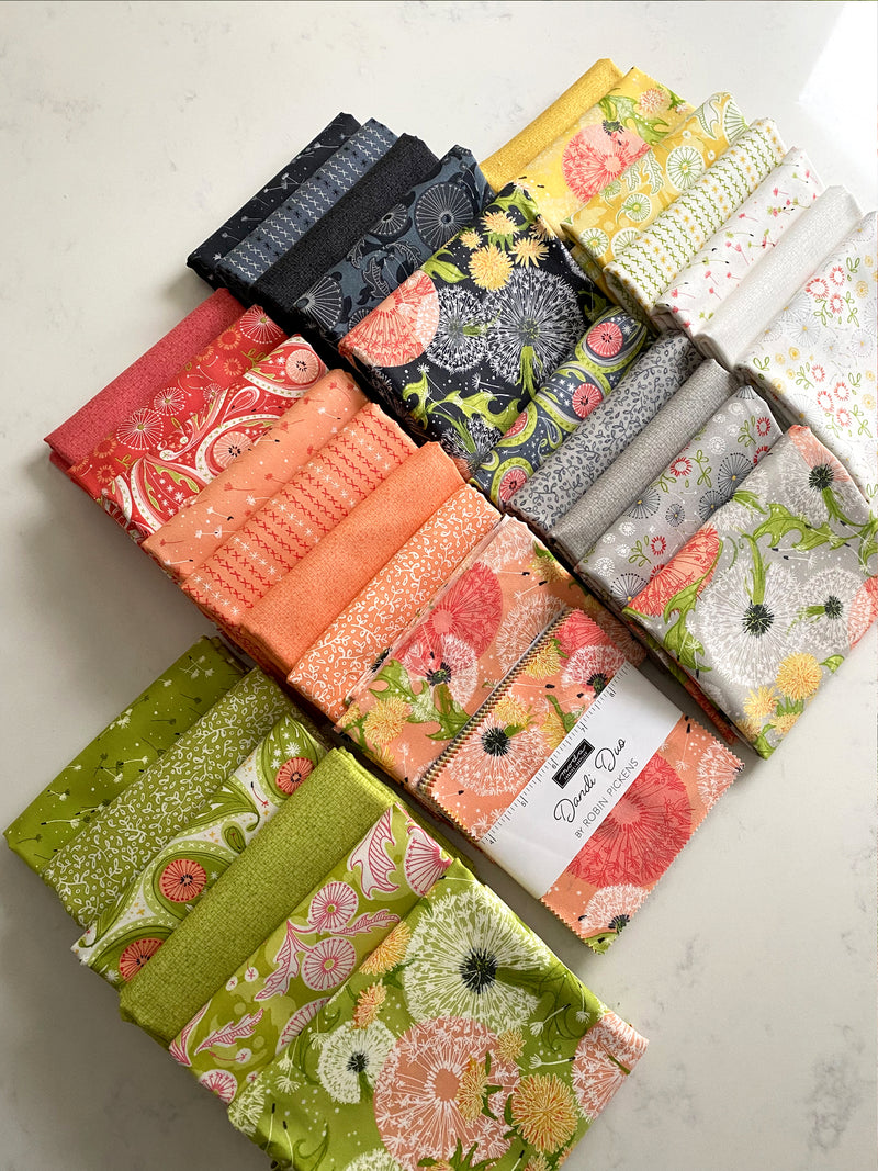 Dandi Duo Fat Quarter Bundle 48750AB by Robin Pickens for Moda