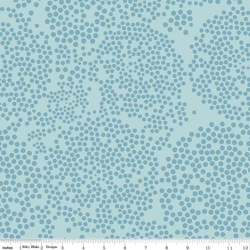 Day in the Life C13663-SKY Dots by Echo Park Paper Co. for Riley Blake Designs