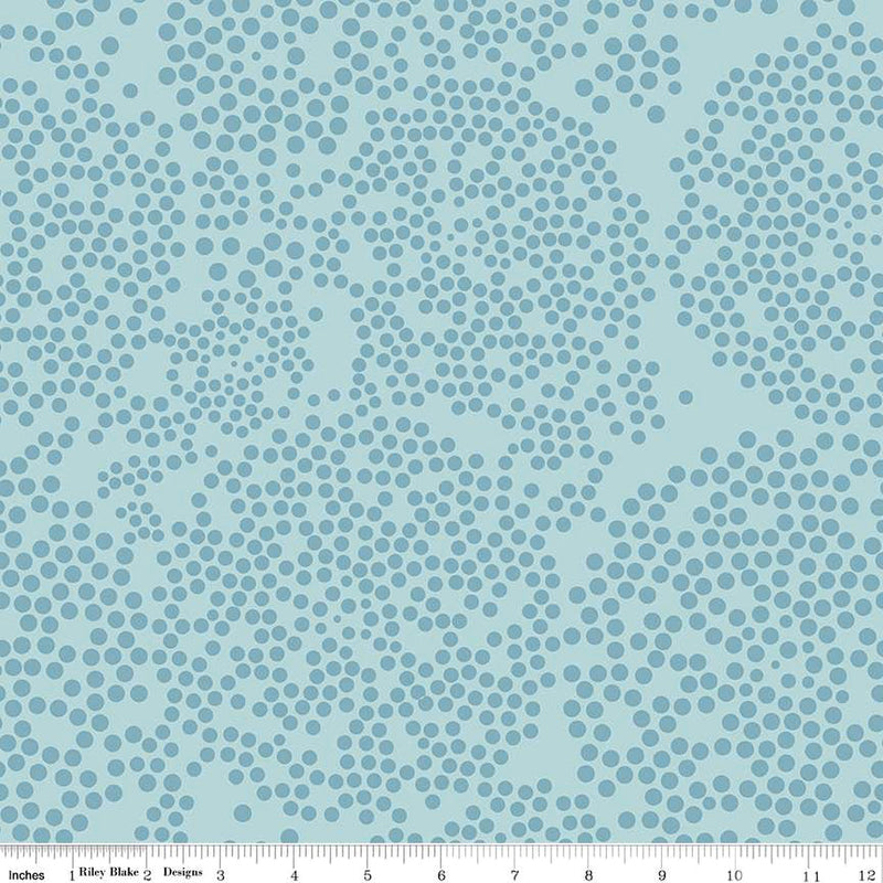 Day in the Life C13663-SKY Dots by Echo Park Paper Co. for Riley Blake Designs