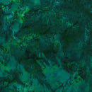 Deep Blue Sea Batik 844-309 Viridian by Hoffman Fabrics.