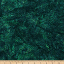 Deep Jewels Batik W2591-702 Emerald by Hoffman Fabrics.