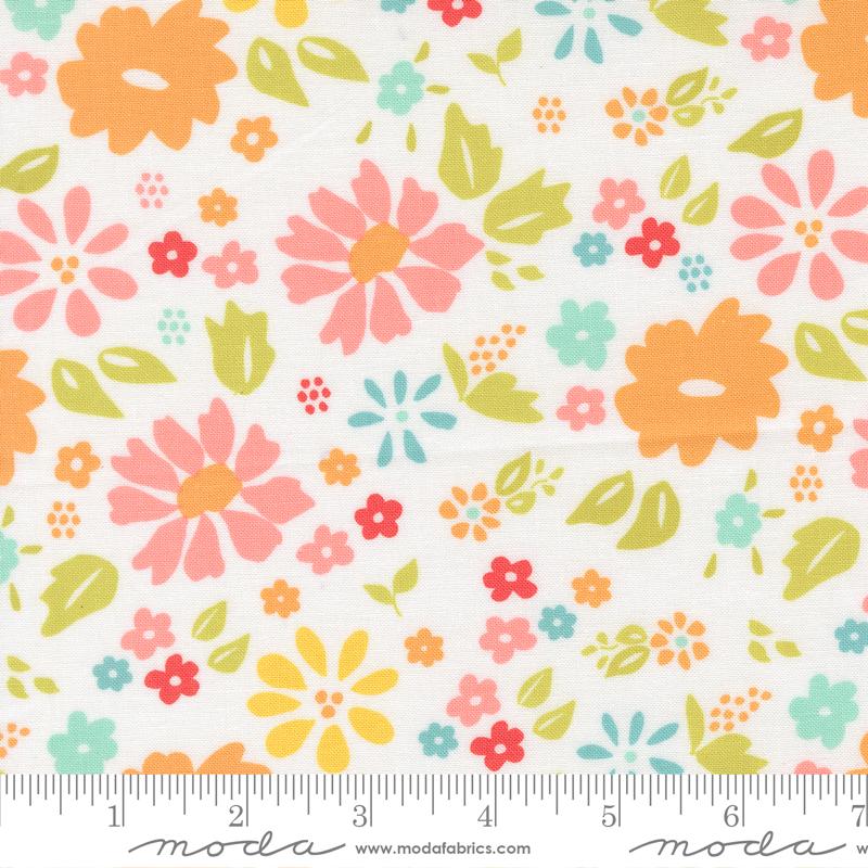 Delightfully Yours 108" 108035-11 Cloud by Sherri & Chelsi for Moda.