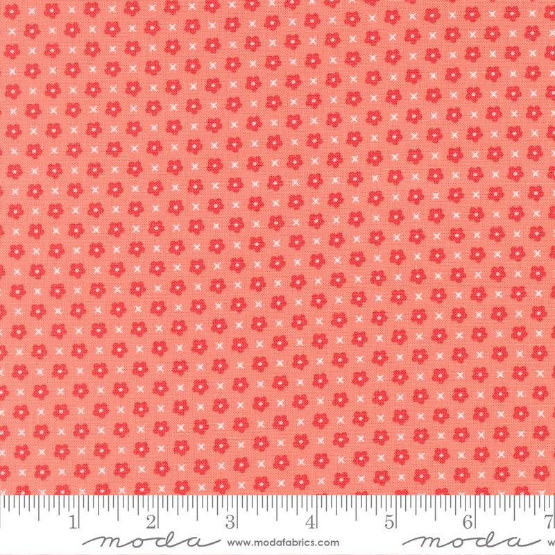 Delightfully Yours 37703-15 Carnation by Sherri & Chelsi for Moda.