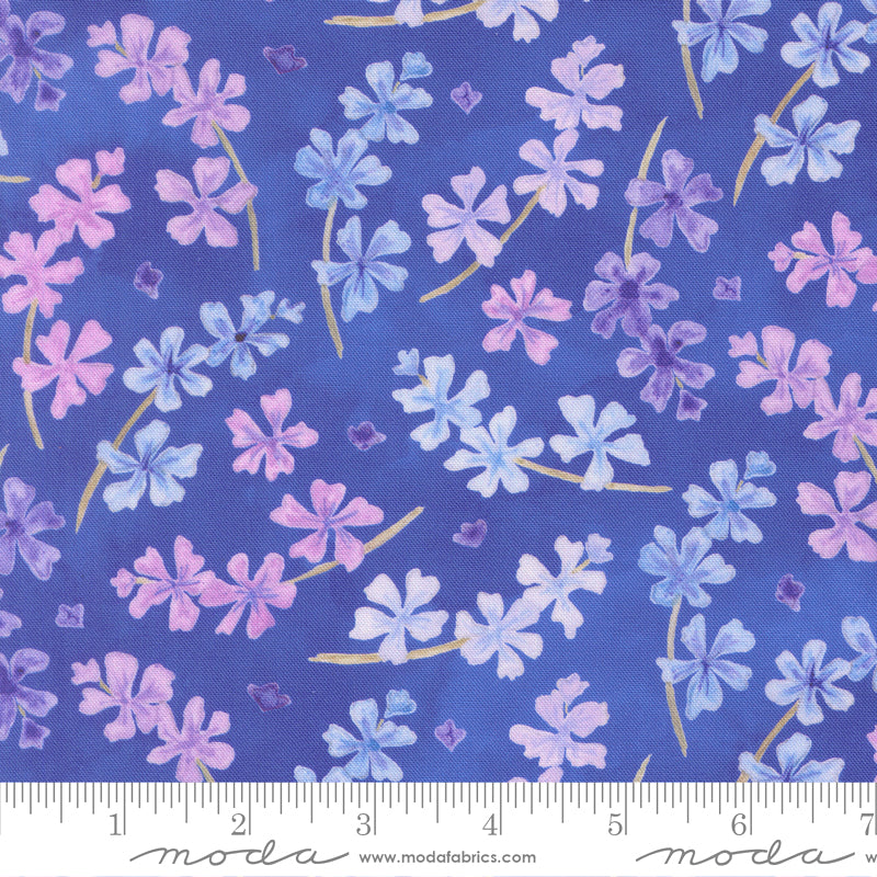 Delphinium 24651-15 Agapanthus Lilac by Janet Clare for Moda