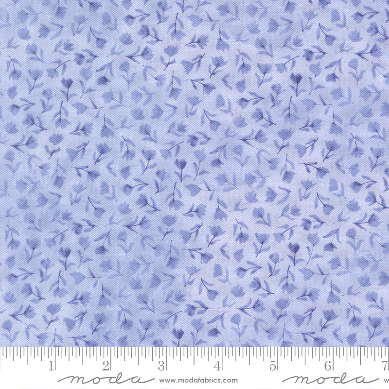 Delphinium 24654-13 Bluebell Sea Pink by Janet Clare for Moda