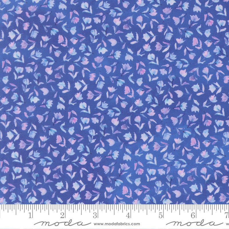 Delphinium 24654-14 Agapanthus Sea Pink by Janet Clare for Moda