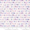 Delphinium 24655-11 Snowdrop Daisy Chain by Janet Clare for Moda