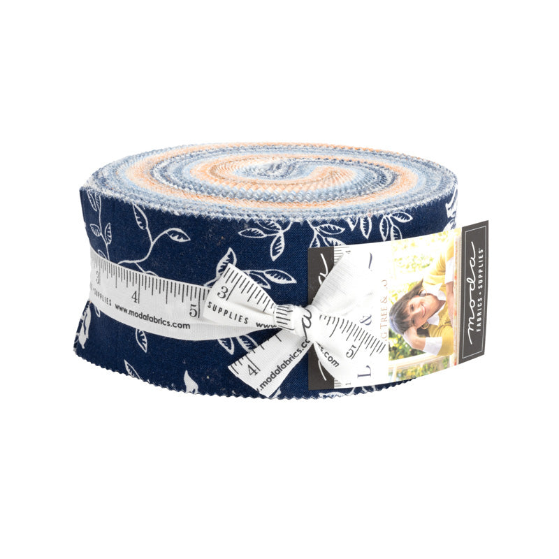 Denim & Daisies Jelly Roll 35380JR by Fig Tree & Co. for Moda