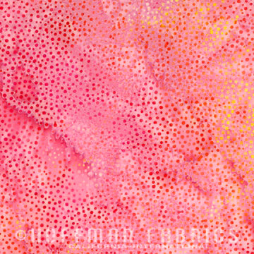 Dot Batik 885-497 Guava by Hoffman Fabrics