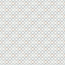 Dots & Dashes Flannel F27283-91 Gray Rust Circles by Northcott Studio for Northcott