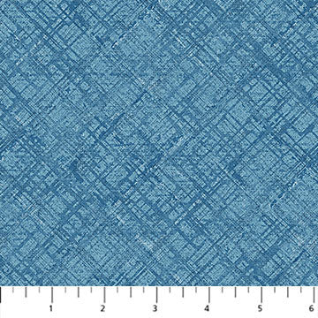 Dots & Dashes Flannel F27284-44 Denim Texture by Northcott Studio for Northcott