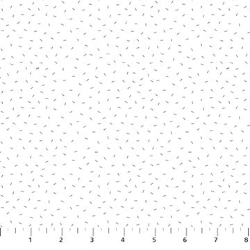 Dovetail 92039-10 Dashes White Gray by Ghazal Razavi for FIGO Fabrics