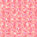 Dragonfly Dreams DP24830-51 Peach Multi Floral and Dragonfly by Deborah Edwards for Northcott