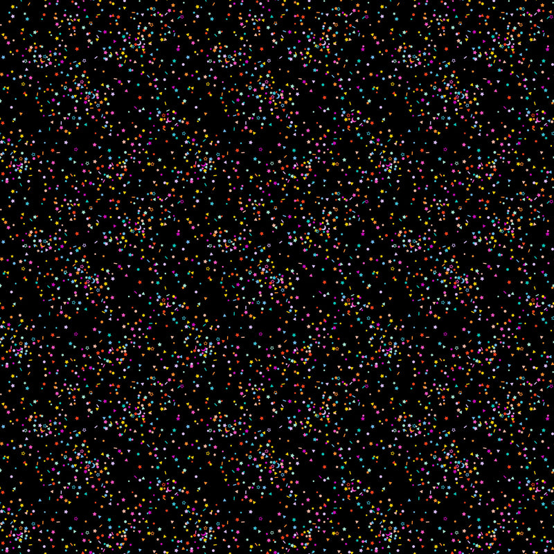 Dusk 92042-99 Black Multi Sprinkles  by Ghazal Razavi for Figo.
