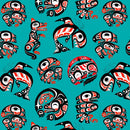 Eagle's World 53003-TEAL by Allie High for Elizabeth's Studio