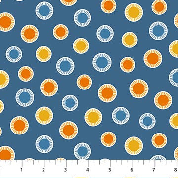 Early Autumn 10446-44 Multi Radiant Blooms by Patrick Lose Fabrics