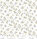 Early Twilight EM304-GS4M WildFlora Billy Balls Gray Showers by Erin McManness for Cotton + Steel with RJR Fabrics