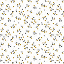 Early Twilight EM304-GS4M WildFlora Billy Balls Gray Showers by Erin McManness for Cotton + Steel with RJR Fabrics