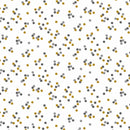 Early Twilight EM304-GS4M WildFlora Billy Balls Gray Showers by Erin McManness for Cotton + Steel with RJR Fabrics