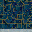 Ebb & Flow 54028DM-5 Marine Sea Glass by Kate R. Leachs for Windham Fabrics